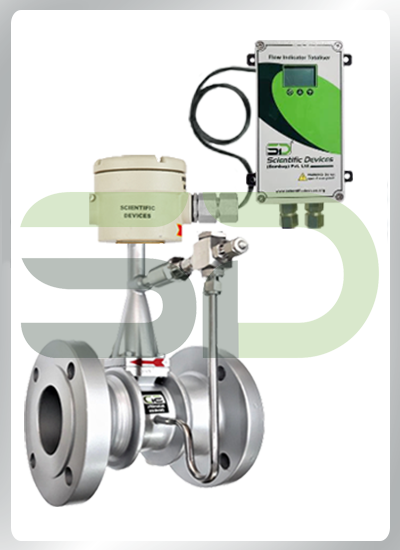 Vortex Flowmeter with Remote Indication Flowmeter