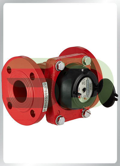 Water Meter Woltman Type with Magnetic Drive