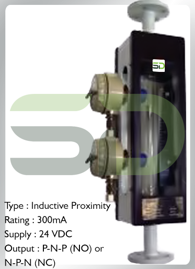 Glass Tube Rotameter With High And Low Flow Alarm Switch Adjustable Thoughout Flow Range
