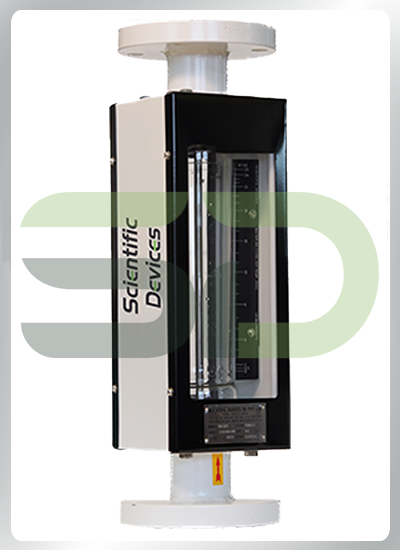 Glass Tube Rotameter with TC End