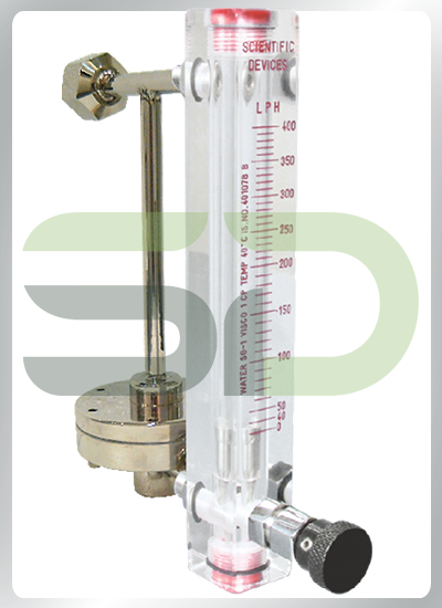 Acrylic Body Rotameter with Isolation Valve And DP Regulator