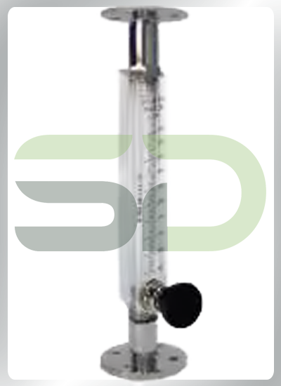 Acrylic Body Rotameter with Triclover Connection with & without Isolation Valve