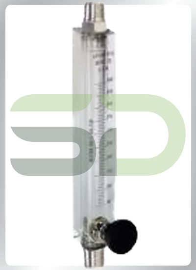 Acrylic Body Rotameter With Vertical Screwed Connection with & without Isolation Valve