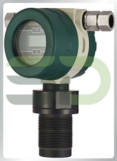 Ultrasonic Level Indicator Transmitter Screwed Connection