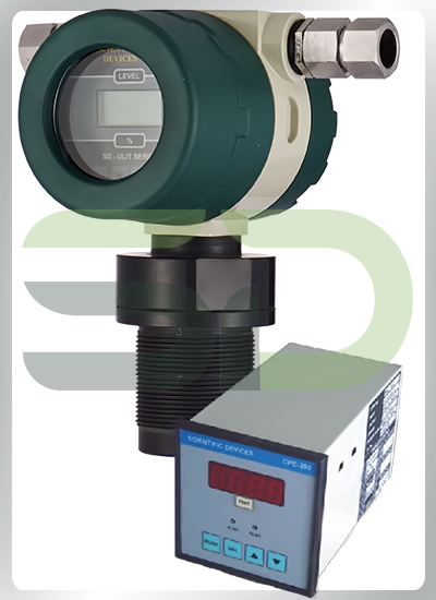 Ultrasonic Level Indicator Transmitter with remote Indication