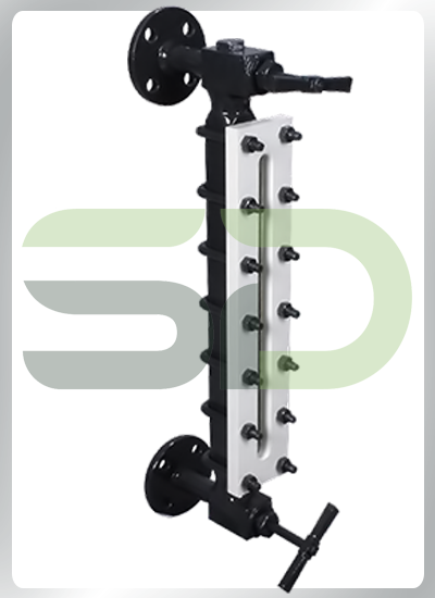 Reflex Level Indicator With 2 Nos Isolation Valve And 1 No. Drain Valve